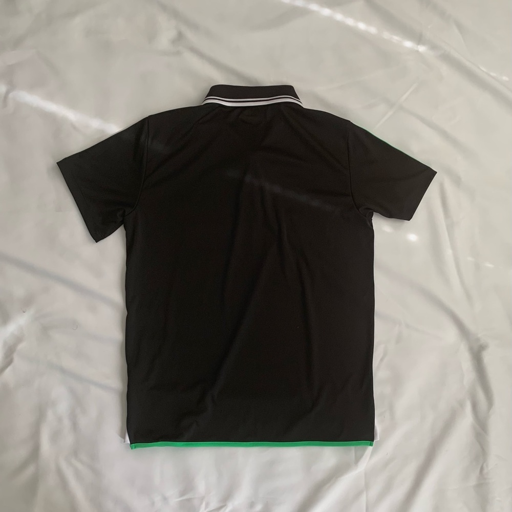 FILA Black Stripped Button Up